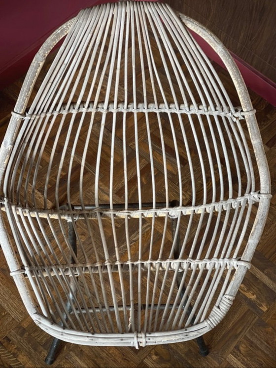 Image 1 of Poul Hundevad Stijl rattan chair.