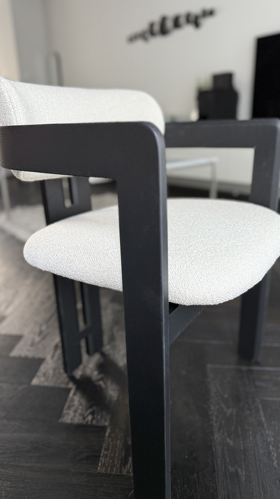 Bodio Wabi Sabi Dining Chairs ×4 — Brand New, Unused (LUMZ, €716 RRP) – Wood, Textile (photo 4 of 8)