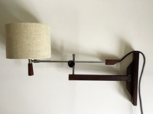 Lampe scandinave Teck Chrome 1970