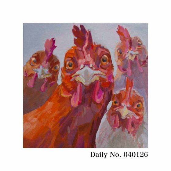 Image 1 of Taube, Contemporary Impressionism in Miniature, 20x20; Sandra Kolondam