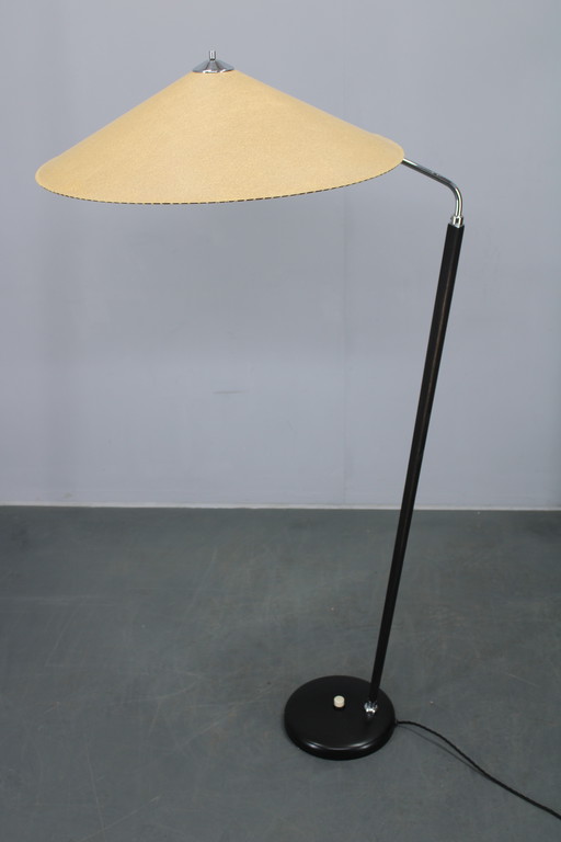 1960s Midcentury Floor Lamp "Japanese Style" by Zukov, Czechoslovakia