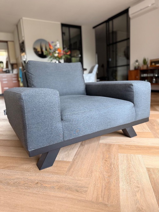 Flow Easey Lounge Chair Rußig