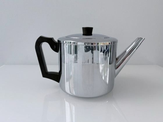 Teiera vintage Bredemeijer modello 306, 1,2 litri, Accessori da cucina, Cromo, Plastica, Argentato (foto 2 di 12)