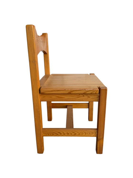 Image 1 of Ilmari Tapiovaara Chaise en pin Hongisto pour Laukaan Puu, Finland années 1960