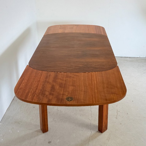 Ruscheweyh Design Dining Table – Extendable – Art Deco – Wood (photo 7 of 14)