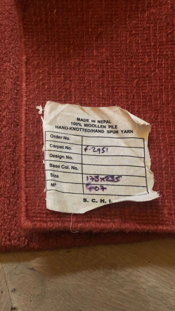 Image 1 of Luxurious Handknitted Nepal Wool Rug