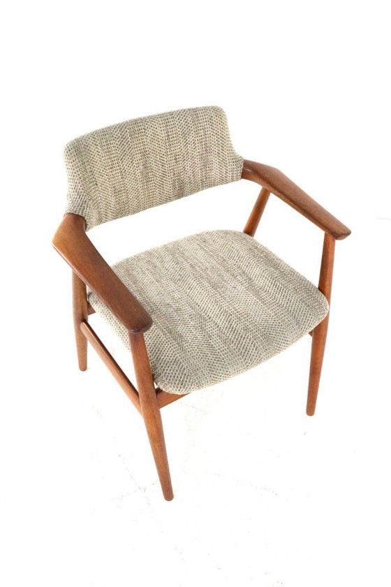 Image 1 of Svend Åge Eriksen pour Glostrup GM11 chaise chaise de salle à manger vintage