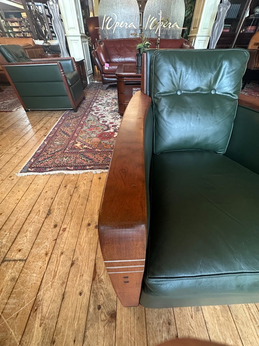 Set van 2 Schuitema 'Frank' Fauteuils – Refurbished Art Deco Stijl