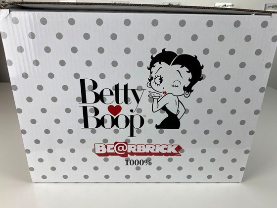 Image 1 of Bearbrick Betty Boop black version 1000% MEDICOM toys