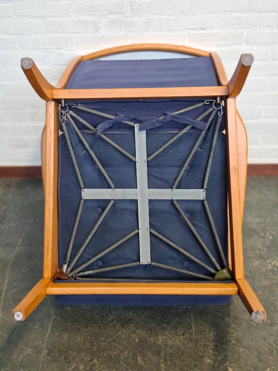 Image 1 of Sillón escandinavo de mediados de siglo con sistema de suspensión Freespan