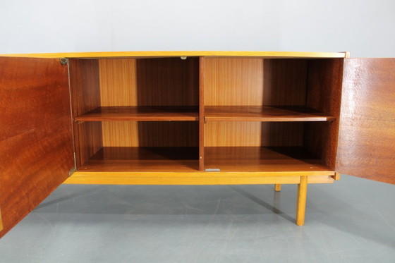 Image 1 of 1960s Czechoslovakian Maple Veneer Sideboard, High Gloss Finish