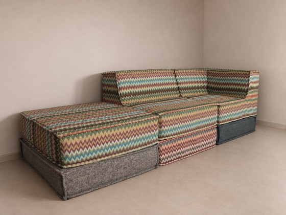 Nuevo, Sofá de diseño Patchwork, Súper Modular, Estilo Mid-century – Sofás modulares, Cotton (photo 6 of 6)
