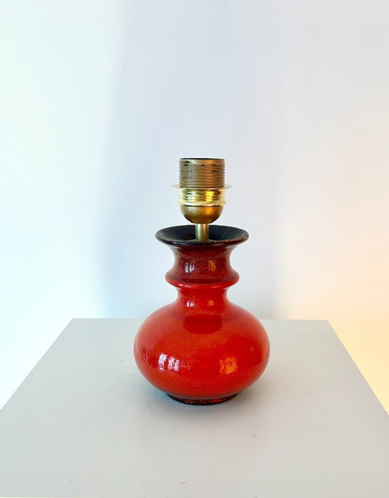 Image 1 of Pop Art vintage table lamp - upcycled from a Steuler vase by Cari Zalloni