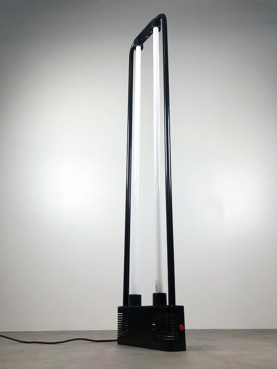 Image 1 of Vintage Postmodern Floor Lamp • Duo • Boccato/Gigante/Zambusi • Zerbetto • 1980