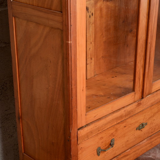 Libreria vetrina Art Nouveau – Vetrine, Legno, Vetro (photo 16 of 17)