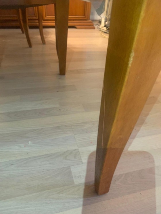 Image 1 of Table 240 x 85 and 6 chairs