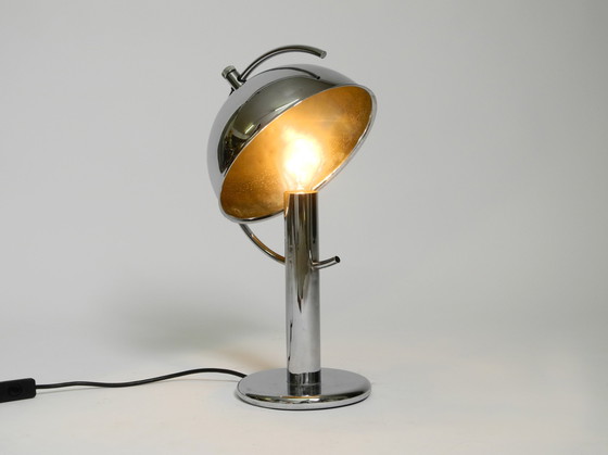 Image 1 of Large Exceptional 1960s Chrome Table Lamp by Gebrüder Cosack