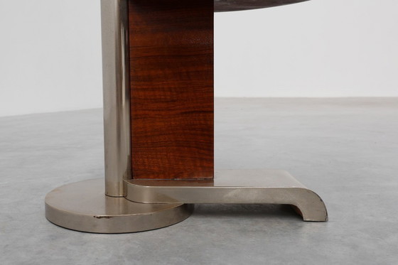 Image 1 of Table d'appoint moderniste Art déco à deux niveaux, France vers 1925