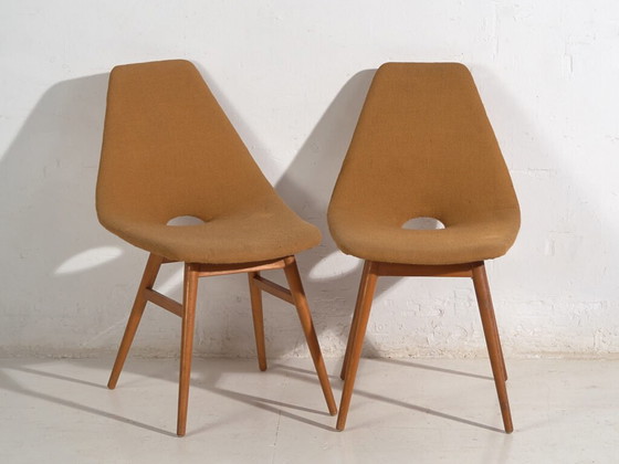 Sedie decorative vintage (c.1950). Set di 2 pezzi – Poltrone, Wood (photo 11 of 40)