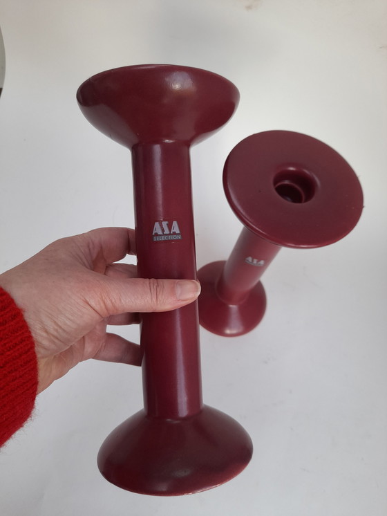 Image 1 of Pair of Asa Selection 80s candlesticks