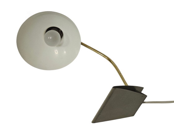 Lampada da scrivania / Lampada da tavolo estremamente rara, Mid-Century – Lampade da tavolo, Metallo, Ottone (photo 10 of 12)