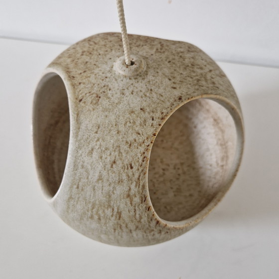 Image 1 of Jaap Ravelli cerámica globo colgante maceta para planta de interior 1960s/70s cerámica