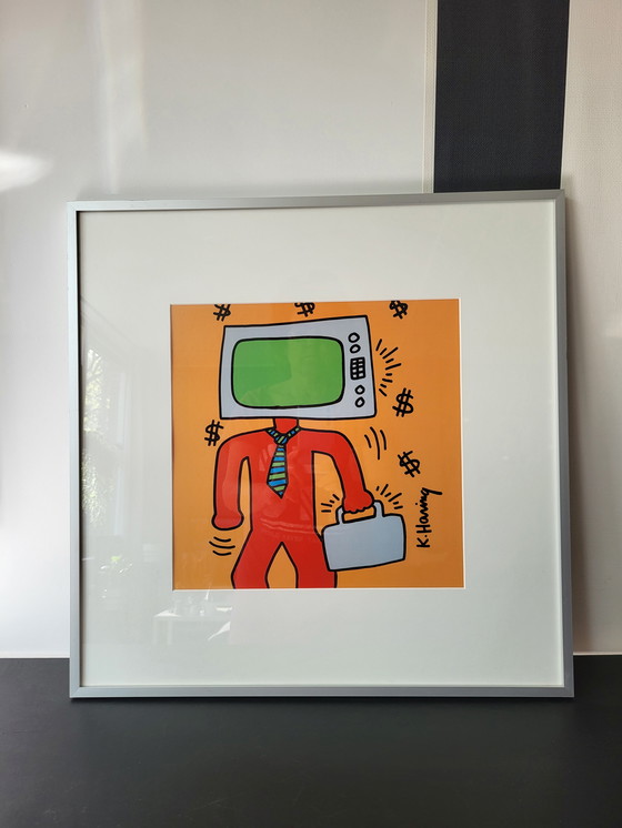 Image 1 of Keith Haring Art Print From the 1980s