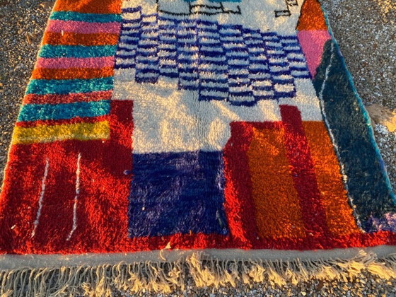 Image 1 of Handgemaakt Marokkaans tapijt 200cm x 200cm