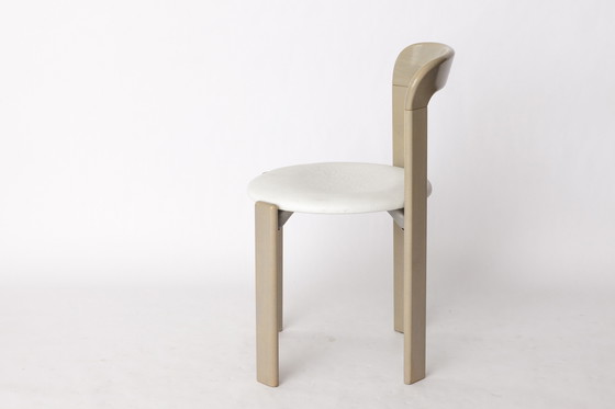 Image 1 of Vintage Bruno Rey Stoel - 1970 Kusch & Co, Grijs Houten Frame