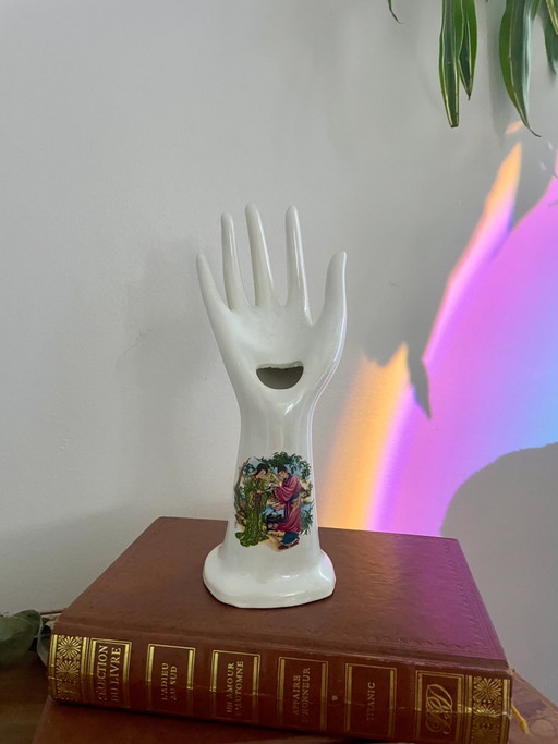 Soporte para anillos soliflore decorado japonés