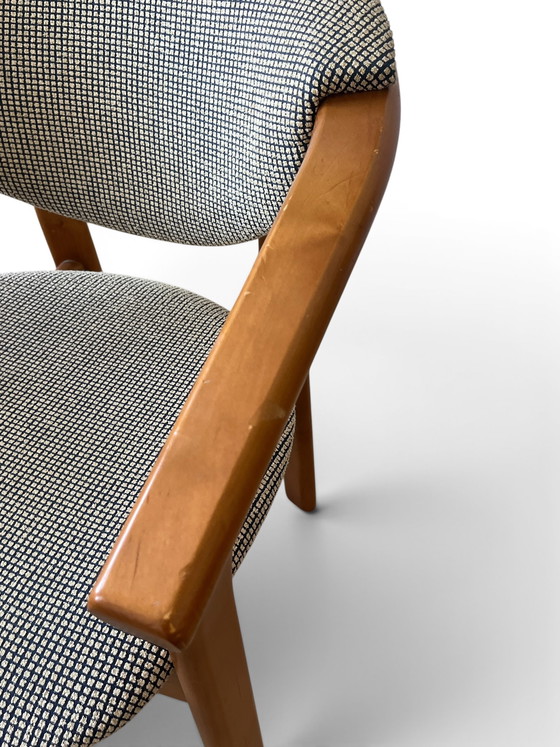 Image 1 of 4x Esszimmer Stuhl Chair - Danish Design - Mid Century - Massiv Holz