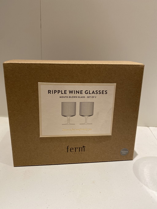 Ripple Wijnglazen Set van 2
