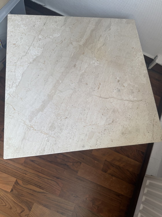 Table en Marbre – Tables d'appoint, Marble, Travertin (photo 5 of 5)