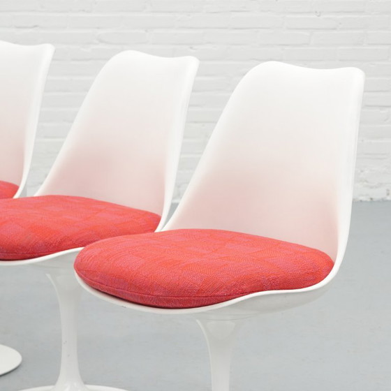 Image 1 of Set of 6 Tulip Chairs Eero Saarinen Knoll, 1979