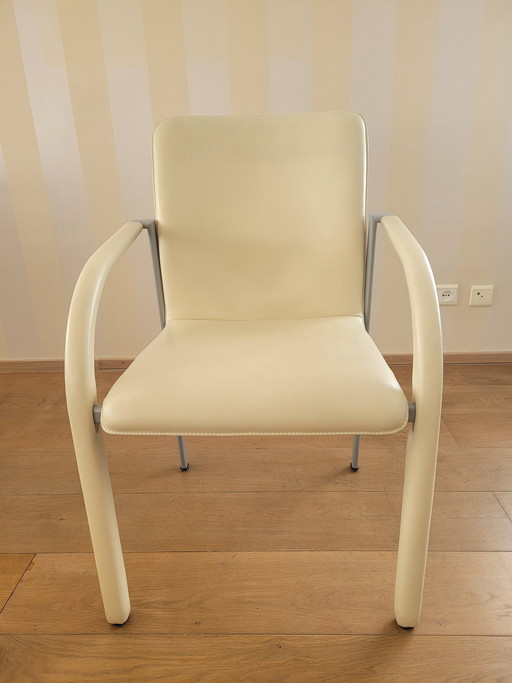 6x eetkamerstoelen Leolux Cimaronne