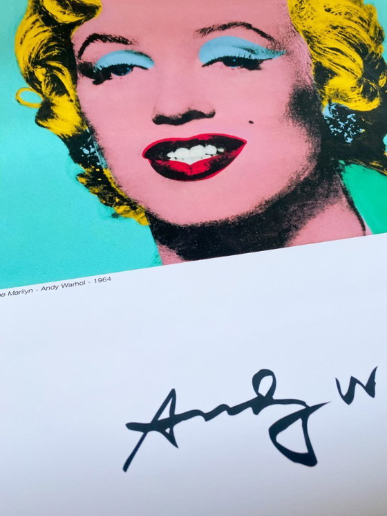 Image 1 of Marilyn Monroe - Shot Sage Blue Marilyn - Affiche 50 x 70 cm
