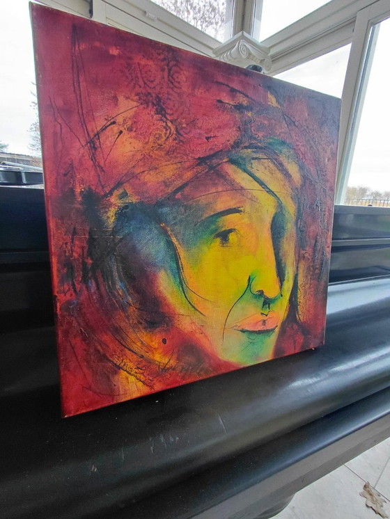 Image 1 of Tableau d'Angèle van den Thillart, « Femme de Venise », 2005