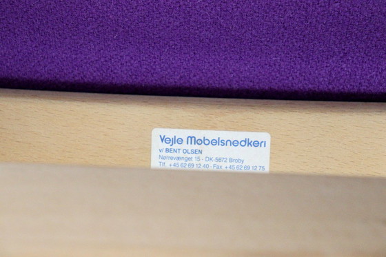 Image 1 of Vintage set of 2 Vejle chairs and armchairs 