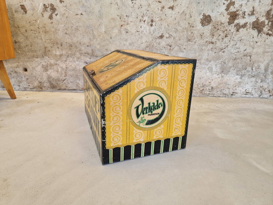 Image 1 of Groot Nederlands Verkade Beschuit Blik uit 1920