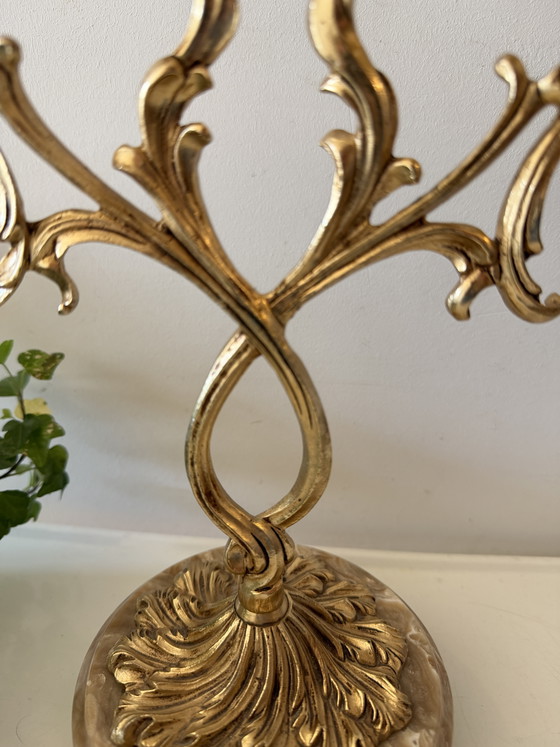 Image 1 of Bougeoir de style Hollywood Regency