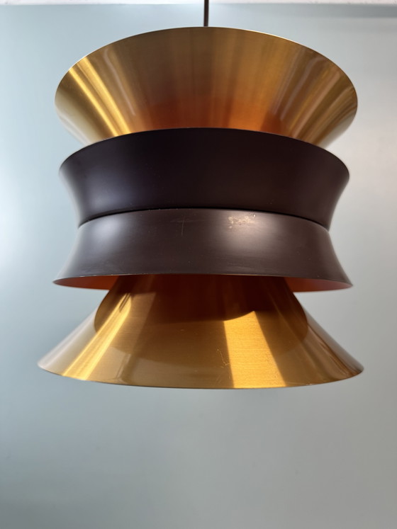 Prachtige Vintage Mid-Century Hanglamp Deens Design – Hanglampen, Metal (photo 10 of 15)