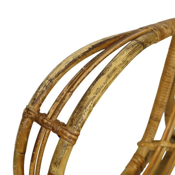 Image 1 of Poltrona vintage in rattan Rohé Noordwolde