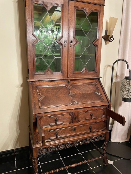 Libreria/scrivania inglese