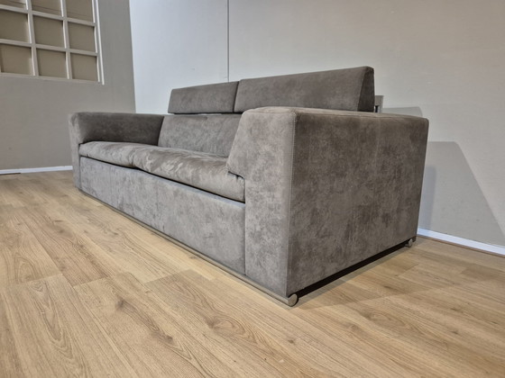 Image 1 of Leolux Howlazy - 3 seater Sofa - Brown - Alcantara -New condition