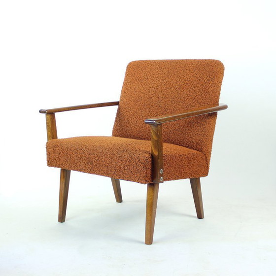 Image 1 of Par de sillones de estilo moderno de mediados de siglo, fabricados por Tatra en Checoslovaquia en la década de 1960.