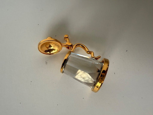 Swarovski beer glass