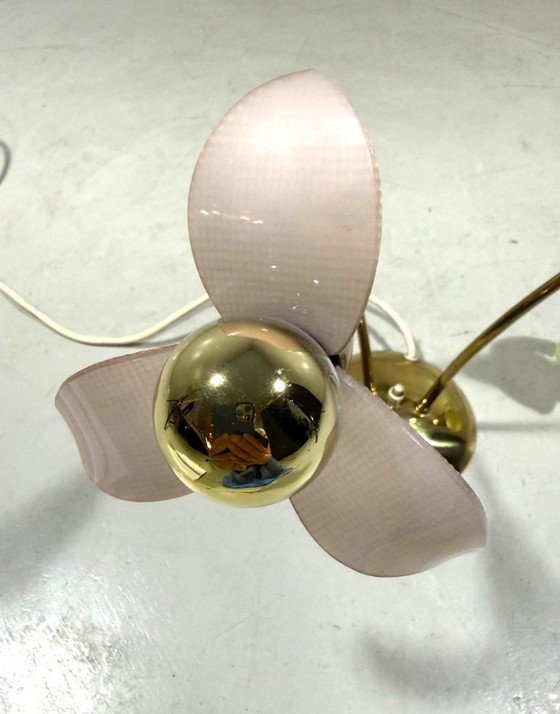 Lámpara de mesa GERU-Leuchten Flower, Alemania – Lámparas de mesa, Plastic, Brass (photo 15 of 18)