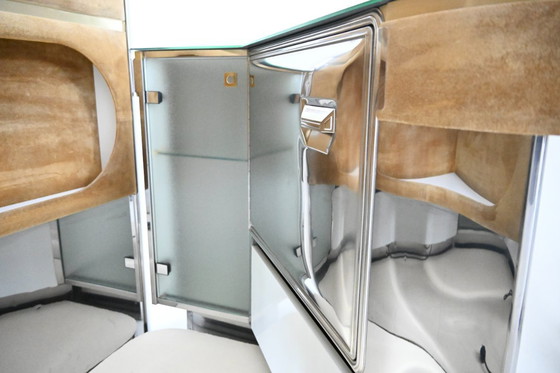 Image 1 of Barset toegeschreven aan Willy Rizzo, jaren 70