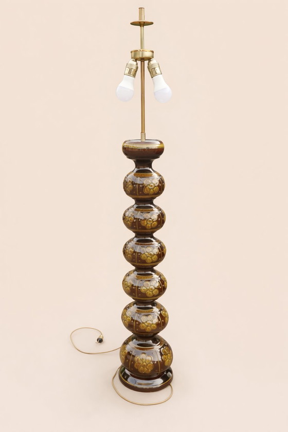 Image 1 of Vintage DESIGN ceramic floor lamp Kaiser leuchten