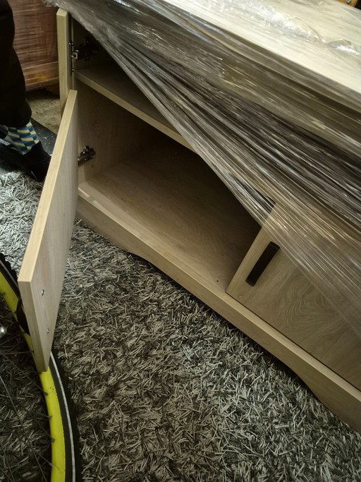 Mobile TV/credenza, legno chiaro